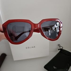 Celine Red Sunglasses